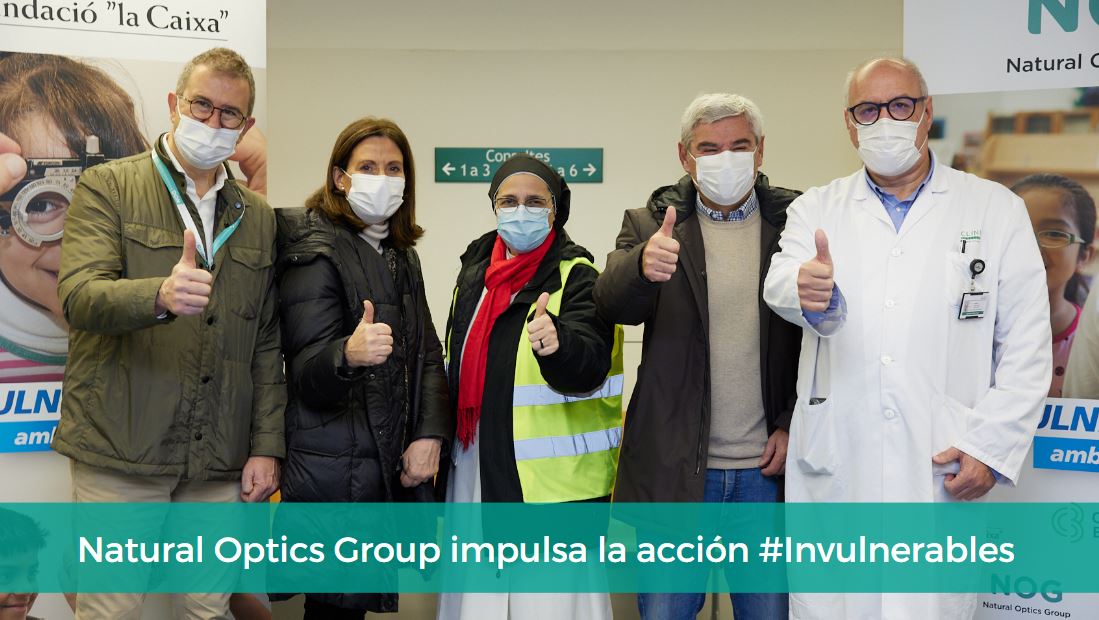 Natural Optics Group impulsa la acción #Invulnerables junto a la Fundación «La Caixa» y Sor Lucía Caram